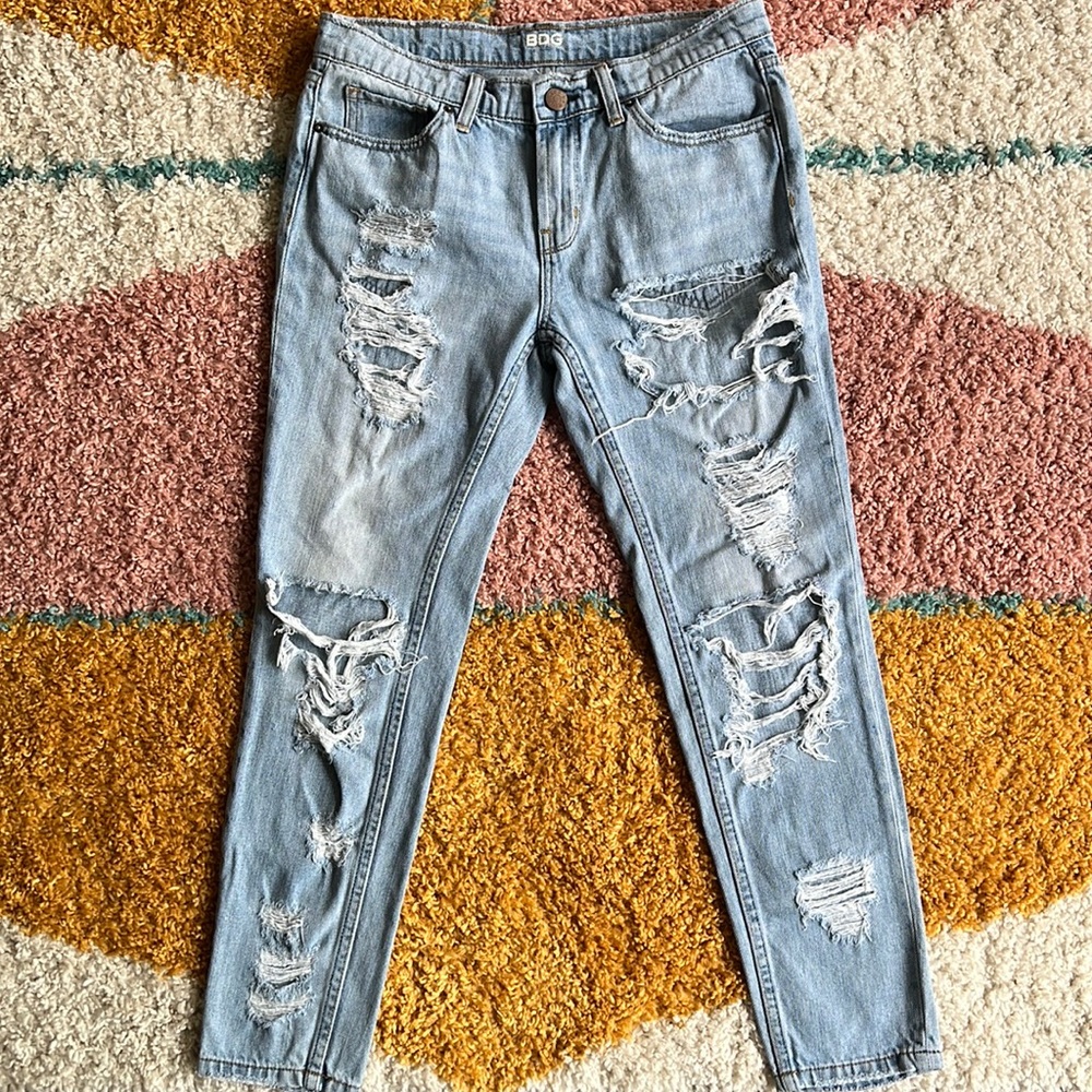 Urban Outfitters BDG Slim Boyfriend Jeans Size 25
